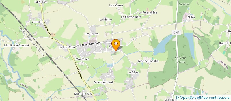 localisation de l'entreprise MONSIEUR NOUREDDINE BEN ARBIA à PERREX