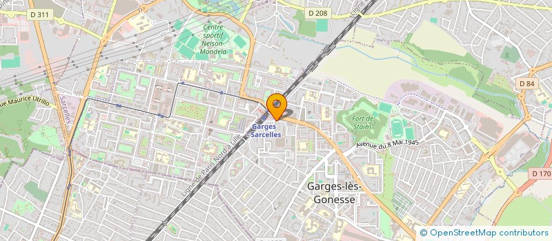 localisation de l'entreprise MONSIEUR NOUREDDINE BEN OUAHMA  GARGES-LES-GONESSE