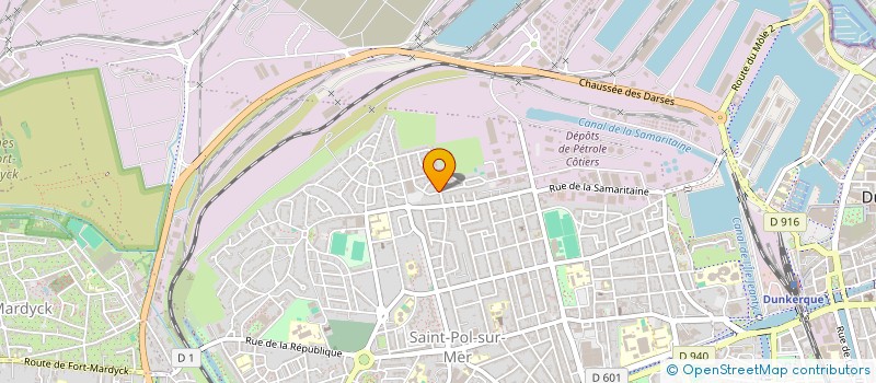 localisation de l'entreprise MONSIEUR NOUREDDINE BENATTIA à DUNKERQUE