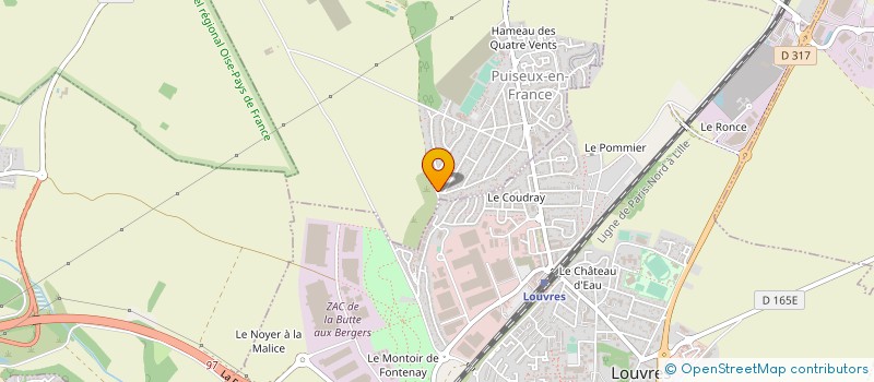 localisation de l'entreprise MONSIEUR NOUREDDINE BENCHAIBA à PUISEUX-EN-FRANCE