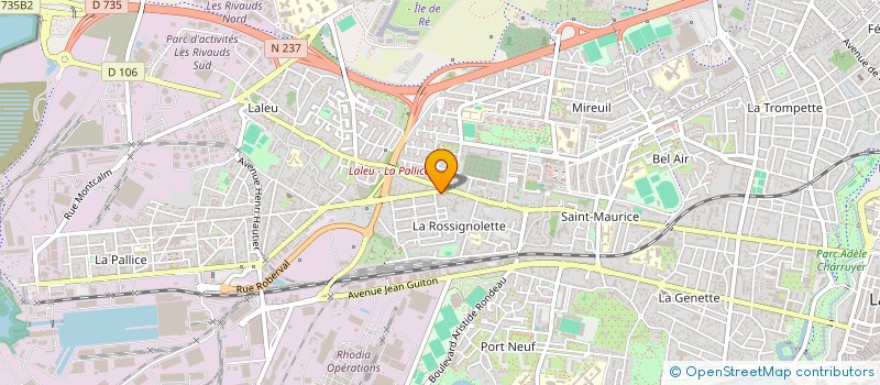 localisation de l'entreprise MONSIEUR NOUREDDINE BENHANIDJAR  LA ROCHELLE