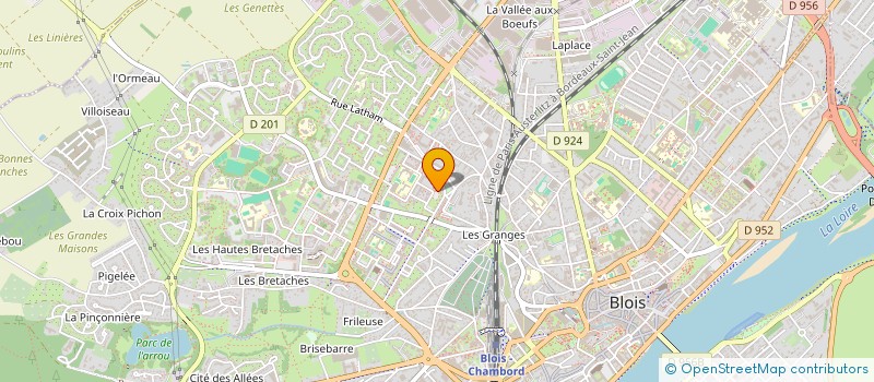 localisation de l'entreprise MONSIEUR NOUREDDINE BENLALA  BLOIS