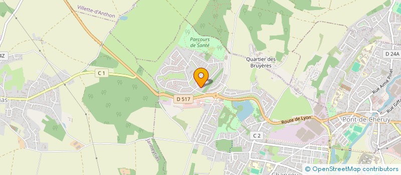 localisation de l'entreprise MONSIEUR NOUREDDINE BOUMLAIK  CHARVIEU-CHAVAGNEUX