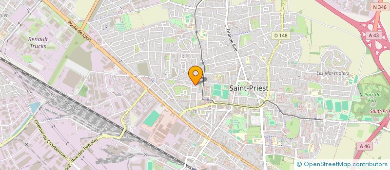 localisation de l'entreprise MONSIEUR NOUREDDINE BOURARA  SAINT-PRIEST