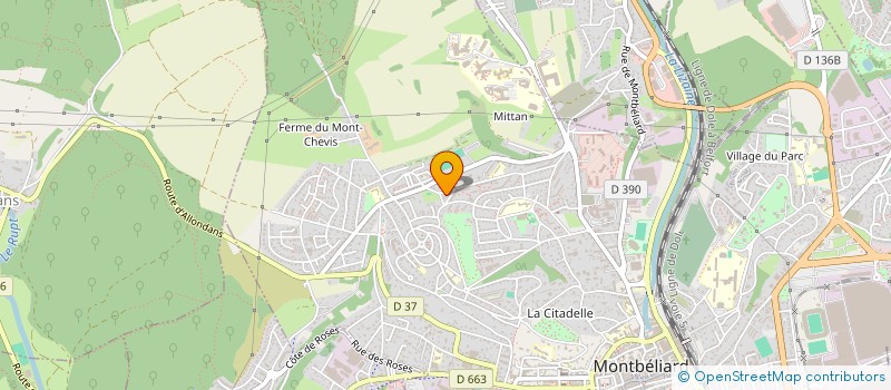 localisation de l'entreprise MONSIEUR NOUREDDINE BOUTILST à MONTBELIARD