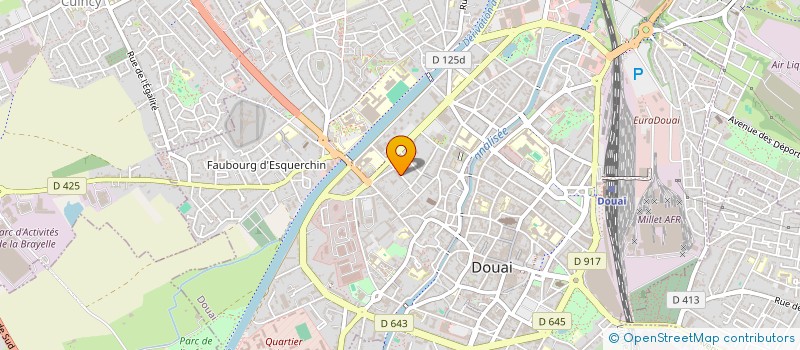 localisation de l'entreprise MONSIEUR NOUREDDINE BOUZAMMOUR  DOUAI