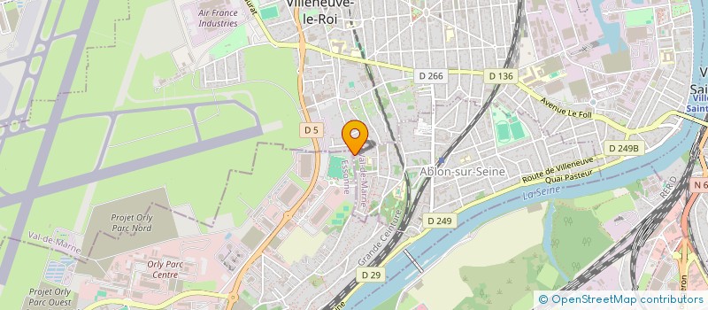 localisation de l'entreprise MONSIEUR NOUREDDINE CHAKLOUTE  ABLON-SUR-SEINE