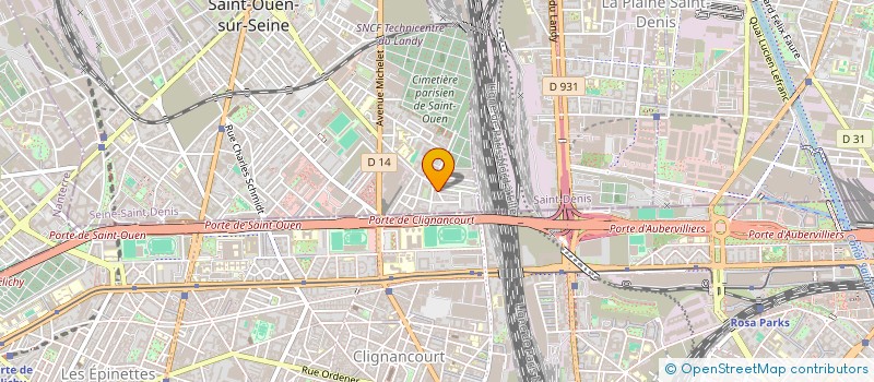 localisation de l'entreprise MONSIEUR NOUREDDINE DAHEUR à SAINT-OUEN-SUR-SEINE
