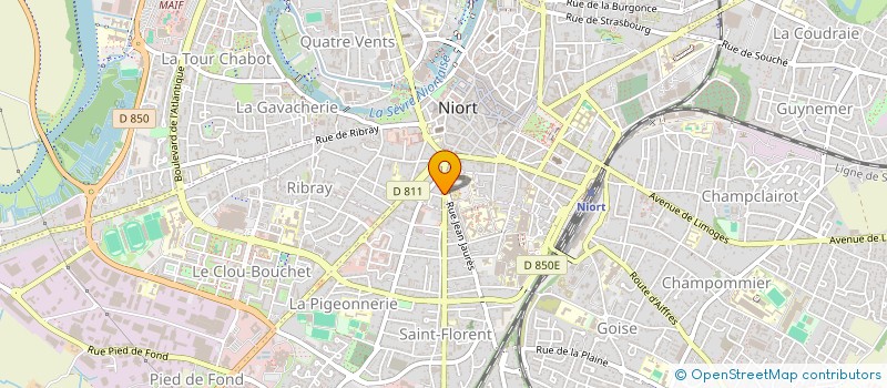 localisation de l'entreprise MONSIEUR NOUREDDINE DAHI à NIORT