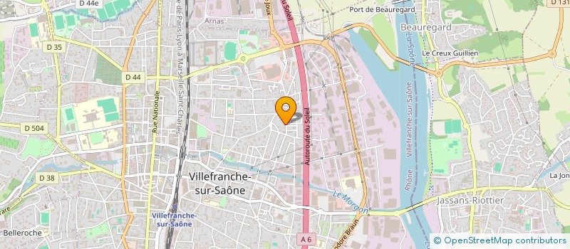 localisation de l'entreprise MONSIEUR NOUREDDINE DAHMANE à VILLEFRANCHE-SUR-SAONE