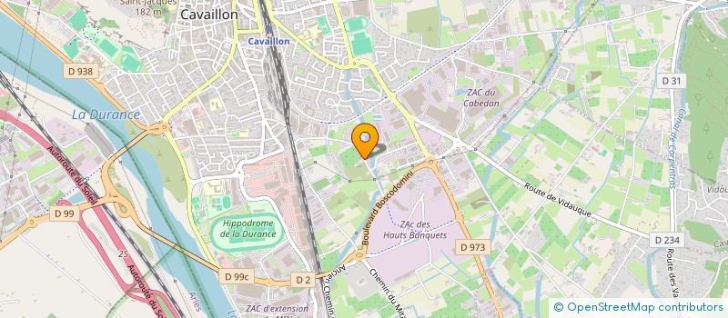 localisation de l'entreprise MONSIEUR NOUREDDINE DAHMANI  CAVAILLON