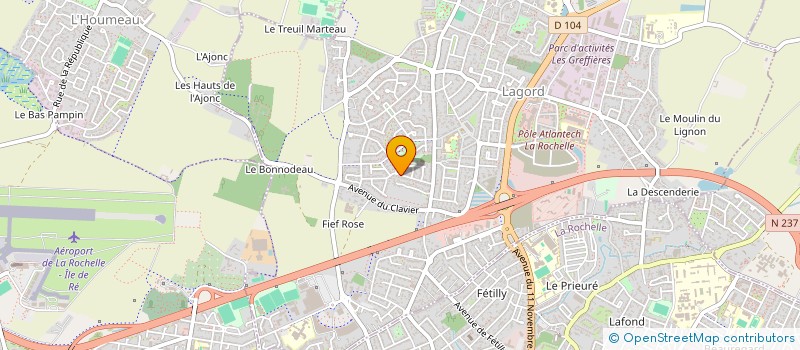 localisation de l'entreprise MONSIEUR NOUREDDINE DARDOURI  LAGORD