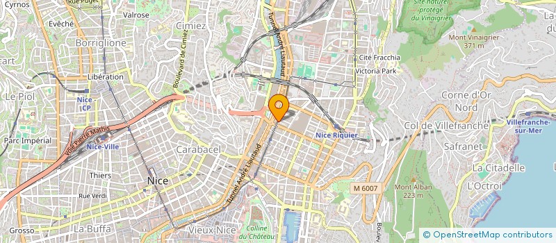 localisation de l'entreprise MONSIEUR NOUREDDINE DEBICHE à NICE
