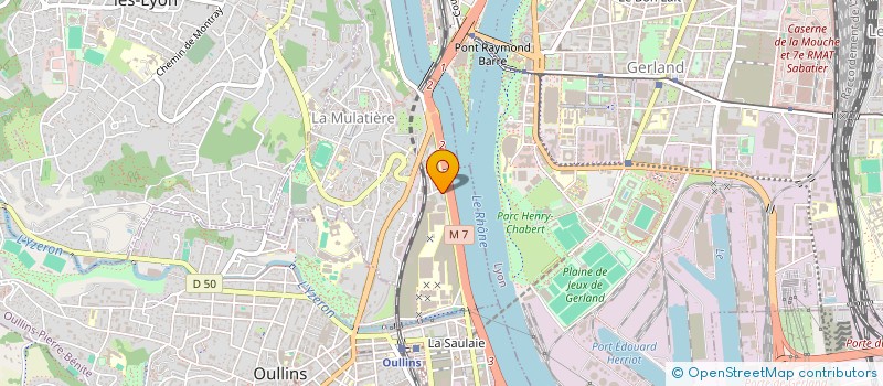 localisation de l'entreprise MONSIEUR NOUREDDINE DJOGHLAF  LA MULATIERE