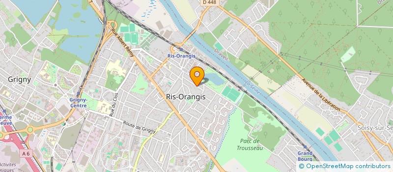 localisation de l'entreprise MONSIEUR NOUREDDINE EL MASKINE  RIS-ORANGIS