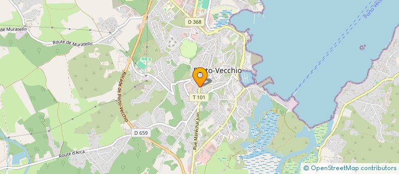localisation de l'entreprise MONSIEUR NOUREDDINE EL OUATANI KAMAL à PORTO-VECCHIO
