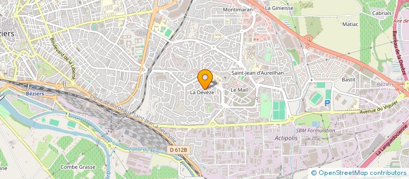 localisation de l'entreprise MONSIEUR NOUREDDINE EL YAAGOUBI  BEZIERS