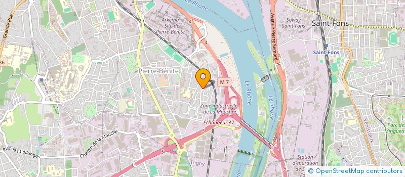 localisation de l'entreprise MONSIEUR NOUREDDINE ELBALI  OULLINS-PIERRE-BENITE