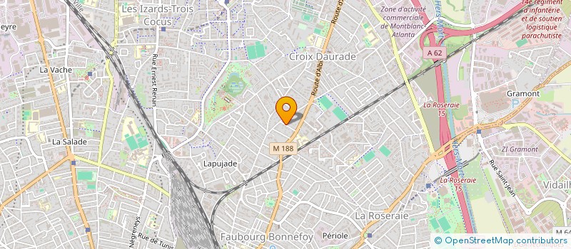 localisation de l'entreprise MONSIEUR NOUREDDINE ELKAMCHI à TOULOUSE