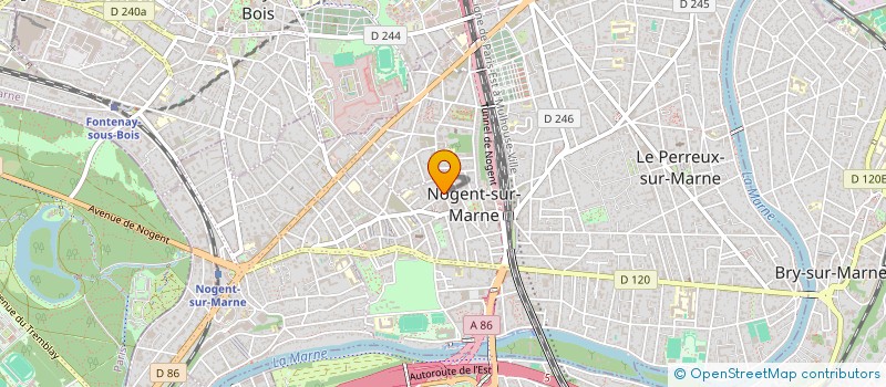 localisation de l'entreprise MONSIEUR NOUREDDINE FADLI  NOGENT-SUR-MARNE