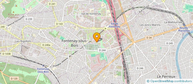 localisation de l'entreprise MONSIEUR NOUREDDINE FAIDJA à FONTENAY-SOUS-BOIS