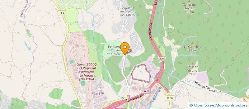 localisation de l'entreprise MONSIEUR NOUREDDINE FEDDAOUI à FREJUS