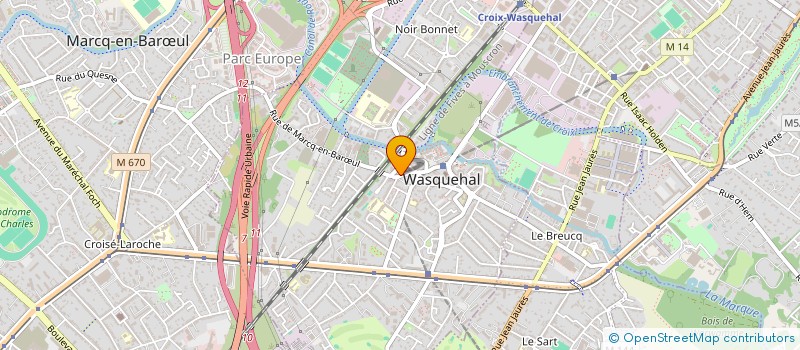 localisation de l'entreprise MONSIEUR NOUREDDINE FETNACI à WASQUEHAL