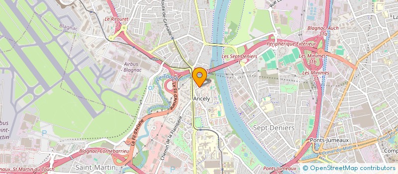localisation de l'entreprise MONSIEUR NOUREDDINE GHEZZAL à TOULOUSE