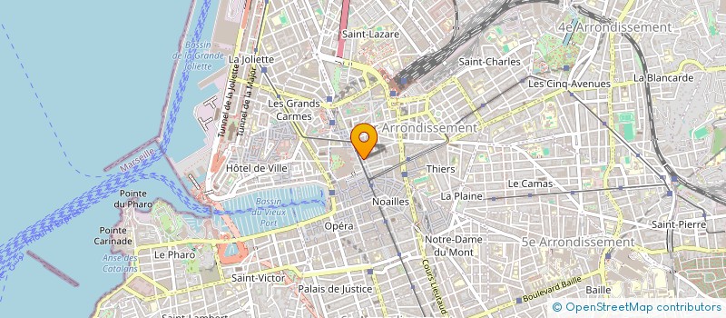localisation de l'entreprise MONSIEUR NOUREDDINE GOUMIDI  MARSEILLE