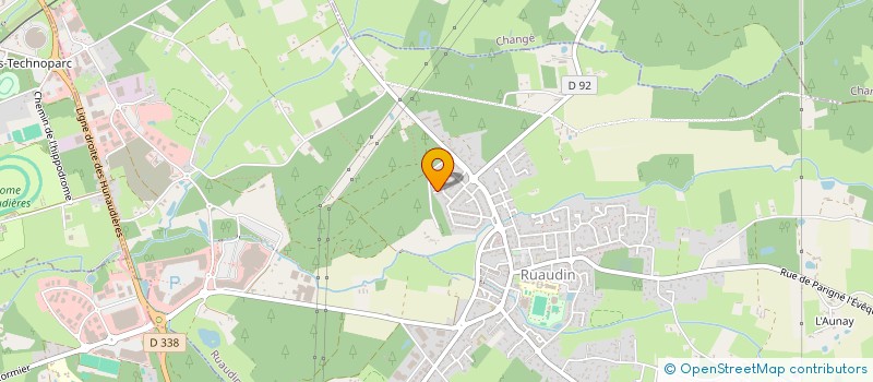 localisation de l'entreprise MONSIEUR NOUREDDINE HACHED  RUAUDIN