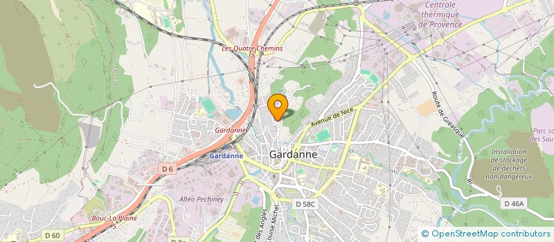 localisation de l'entreprise MONSIEUR NOUREDDINE HADDAD à GARDANNE