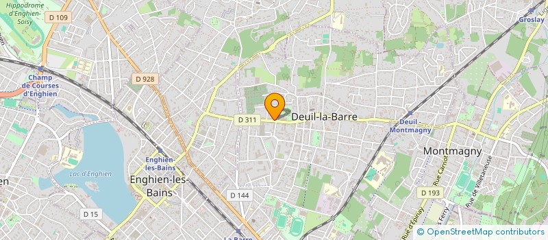 localisation de l'entreprise MONSIEUR NOUREDDINE HADDADI  DEUIL-LA-BARRE