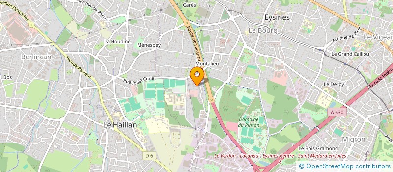 localisation de l'entreprise MONSIEUR NOUREDDINE HADDOUDA  EYSINES