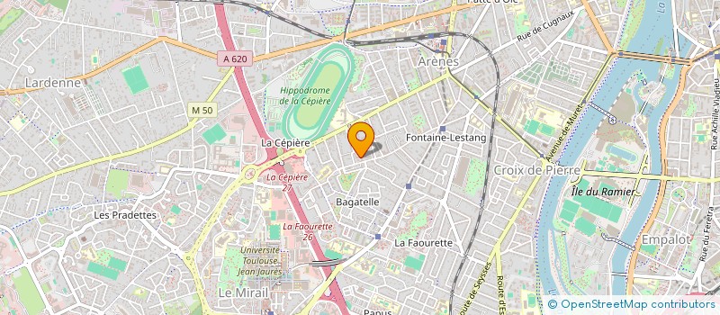 localisation de l'entreprise MONSIEUR NOUREDDINE HAMMACHI  TOULOUSE