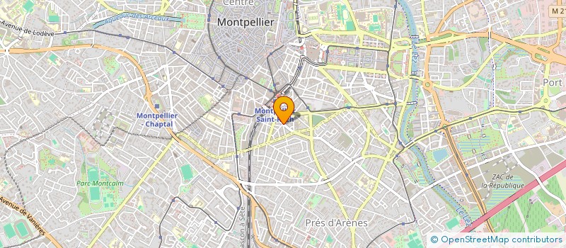localisation de l'entreprise MONSIEUR NOUREDDINE HAMOUDA à MONTPELLIER