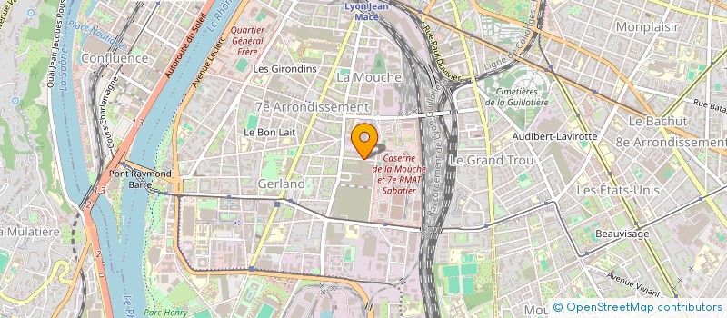 localisation de l'entreprise MONSIEUR NOUREDDINE HANACHI  LYON