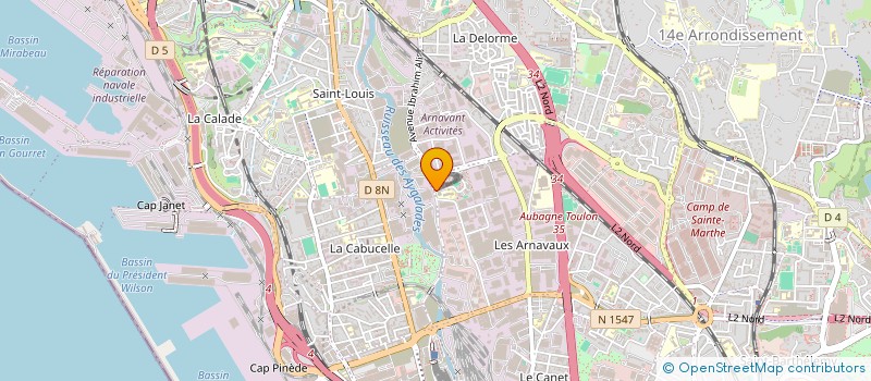 localisation de l'entreprise MONSIEUR NOUREDDINE HAOUARA à MARSEILLE