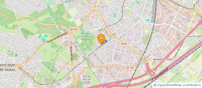 localisation de l'entreprise MONSIEUR NOUREDDINE HARRASSI  MONTPELLIER