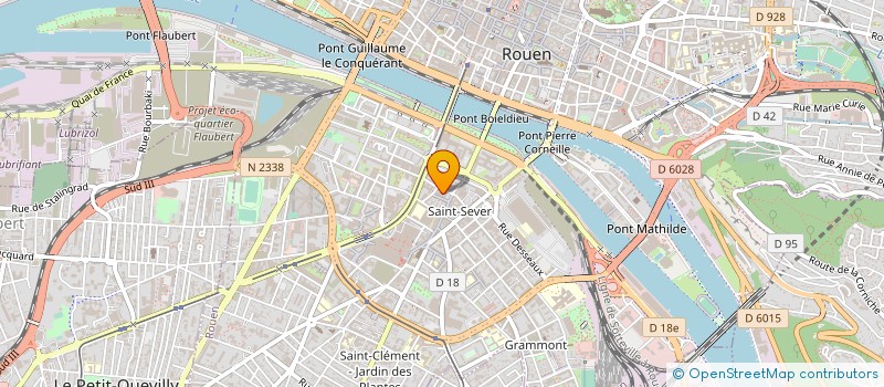 localisation de l'entreprise MONSIEUR NOUREDDINE HITANA à ROUEN