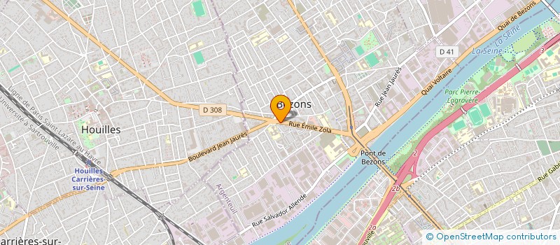 localisation de l'entreprise MONSIEUR NOUREDDINE IBAA  BEZONS