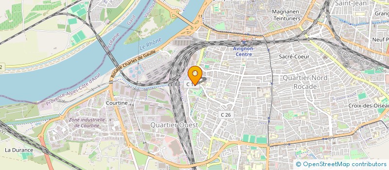 localisation de l'entreprise MONSIEUR NOUREDDINE IBARKI  AVIGNON