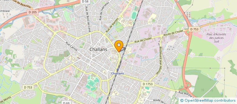 localisation de l'entreprise MONSIEUR NOUREDDINE JOUNDY à CHALLANS