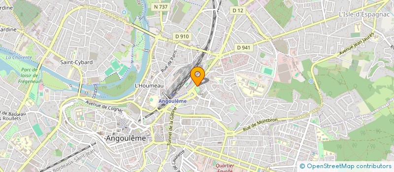 localisation de l'entreprise MONSIEUR NOUREDDINE KARKI à ANGOULEME