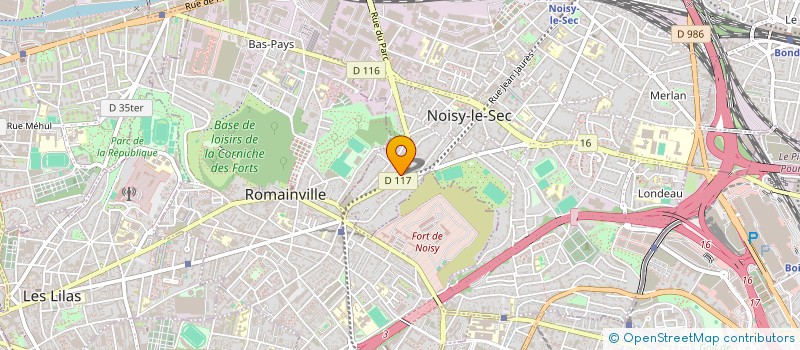 localisation de l'entreprise MONSIEUR NOUREDDINE KECHAOUI à NOISY-LE-SEC