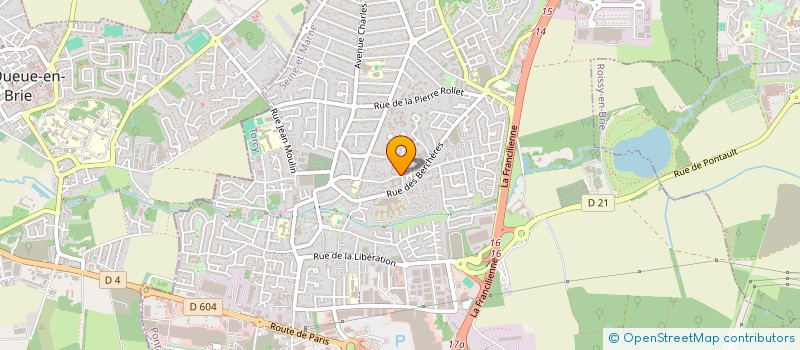 localisation de l'entreprise MONSIEUR NOUREDDINE KERBADJ à PONTAULT-COMBAULT