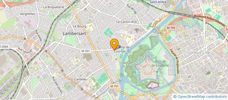 localisation de l'entreprise MONSIEUR NOUREDDINE KETHIRI à LAMBERSART