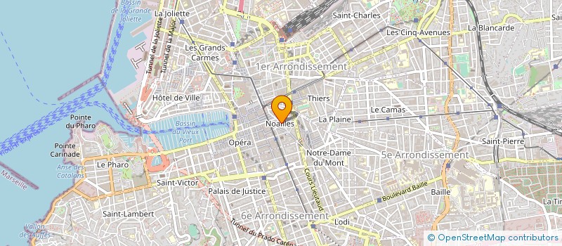 localisation de l'entreprise MONSIEUR NOUREDDINE KRIBICH à MARSEILLE