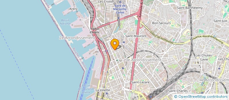 localisation de l'entreprise MONSIEUR NOUREDDINE LALIOU à MARSEILLE