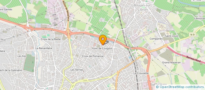localisation de l'entreprise MONSIEUR NOUREDDINE LAMALLAOUI à BEZIERS