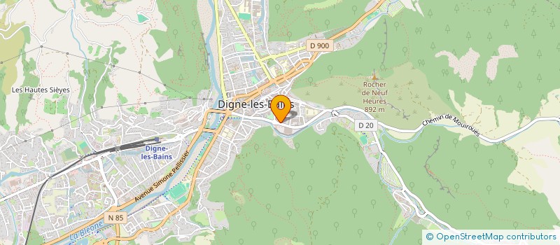 localisation de l'entreprise MONSIEUR NOUREDDINE LAMKADEM  DIGNE-LES-BAINS